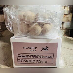 Fragrance Beads Refill - Tropical Fruits & Citrus. Box has 2 bead rings.